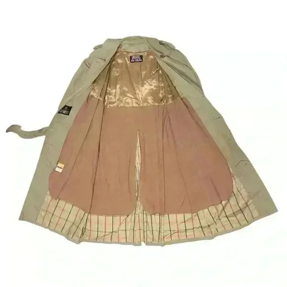 Vintage Grenfell Major Trench Coat - 100% Cotton Lined - Made in England. Sz 42 - Picture 3 of 16